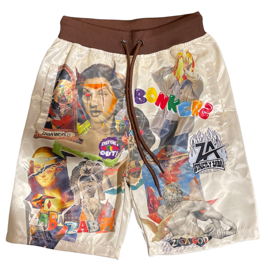 BONKERS SATIN SHORTS