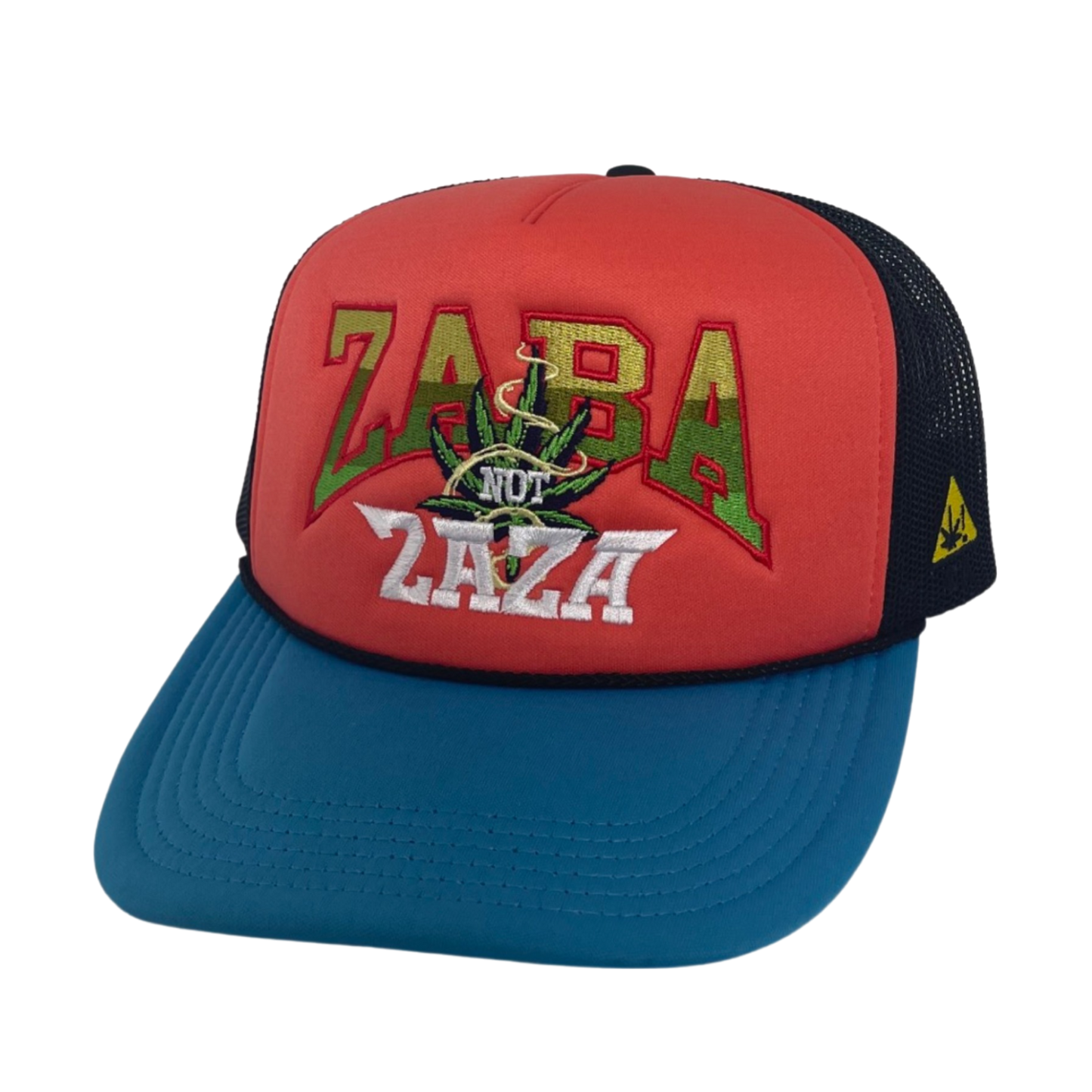 ZABA NOT ZAZA TRUCKER HAT